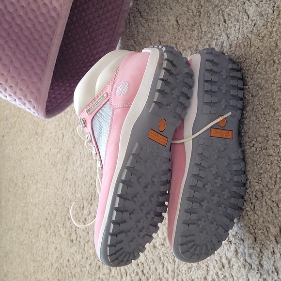 Pink Timberland Boots - Picture 3 of 7